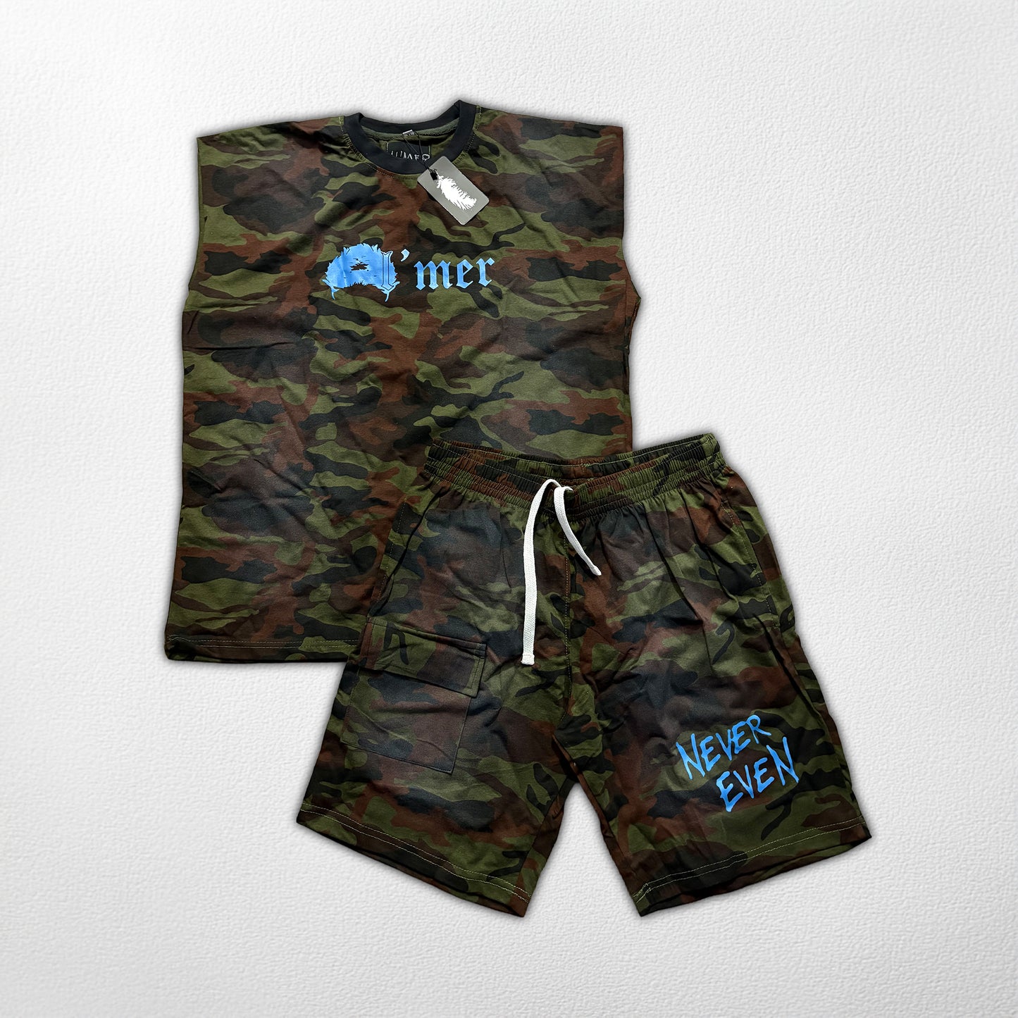 NEVER EVEN Set – Camo Blood Edition