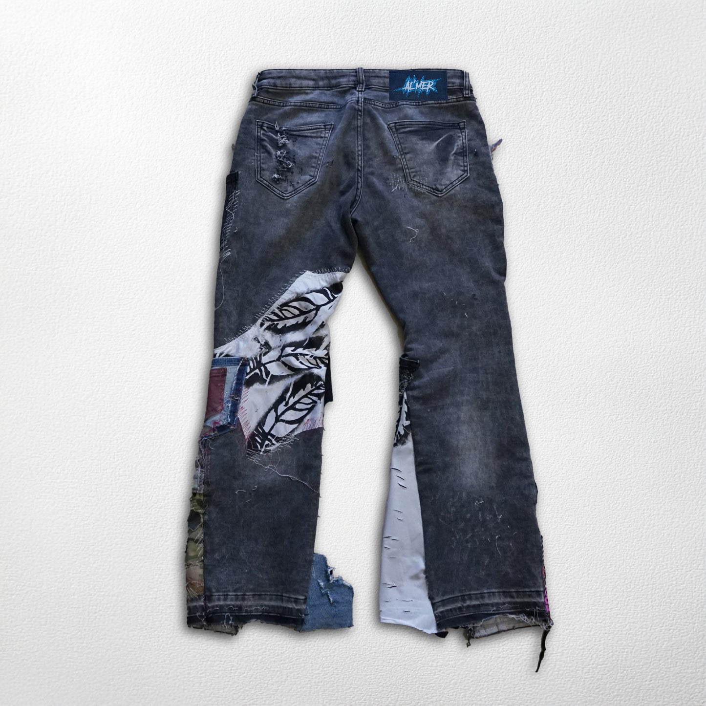 Almer Killer Patchwork Jeans - Bold Denim Fashion Statement