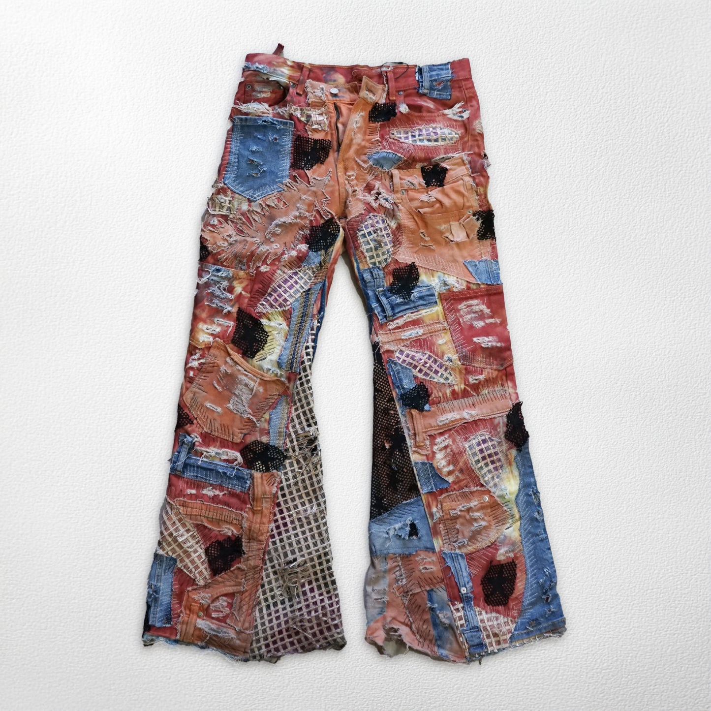 Red Rodeo Jeans - 1:1 Handmade Custom Denim Pant