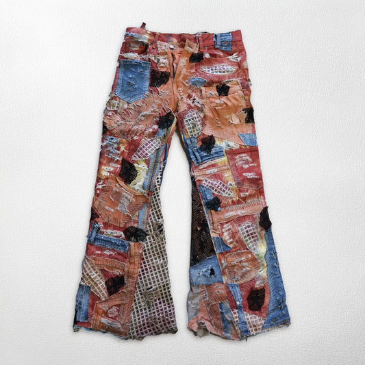 Red Rodeo Jeans - 1:1 Handmade Custom Denim Pant